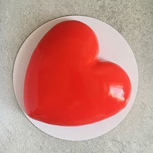 Cakes in heart shape